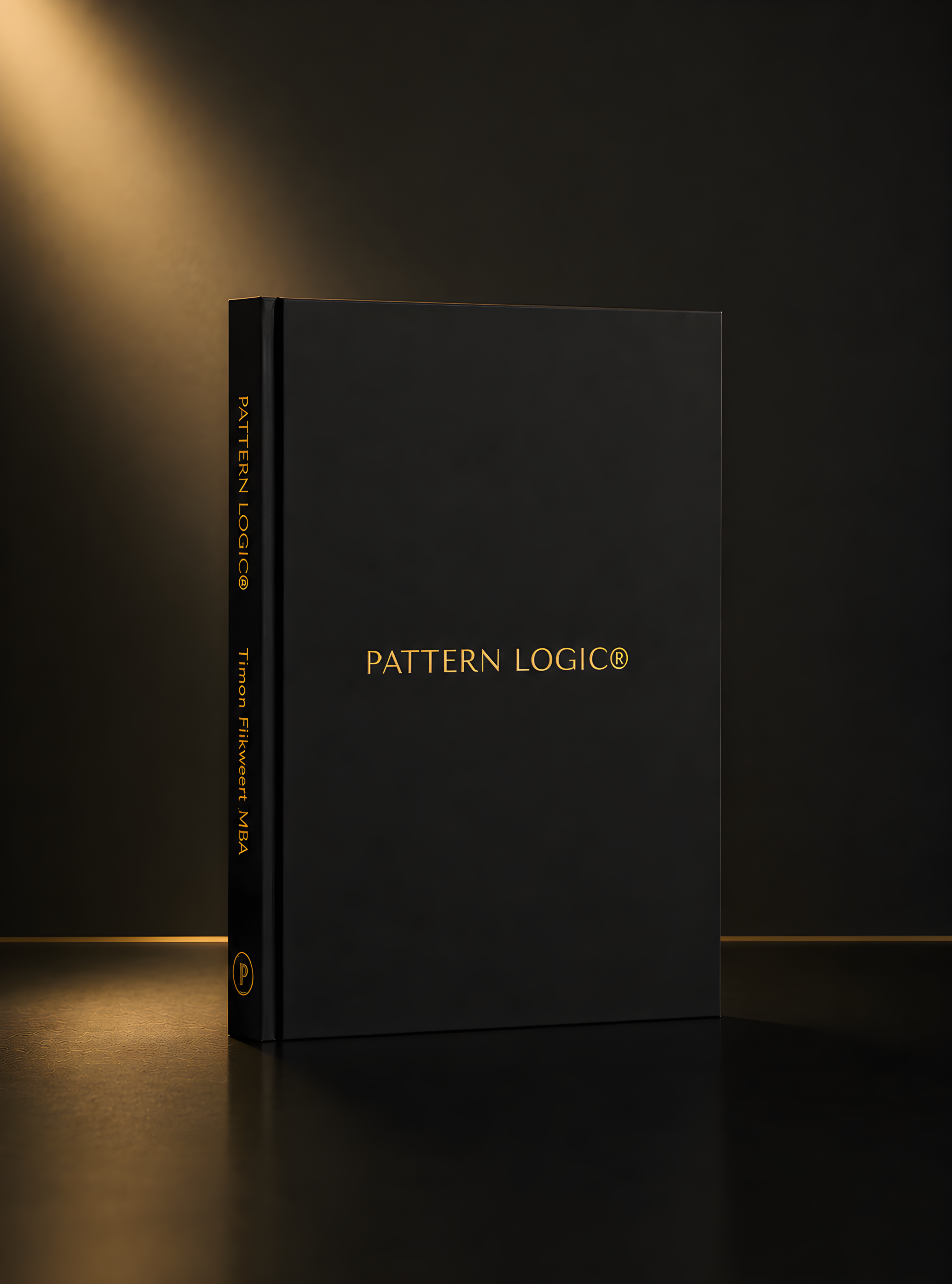 Boekomslag Pattern Logic Black Edition